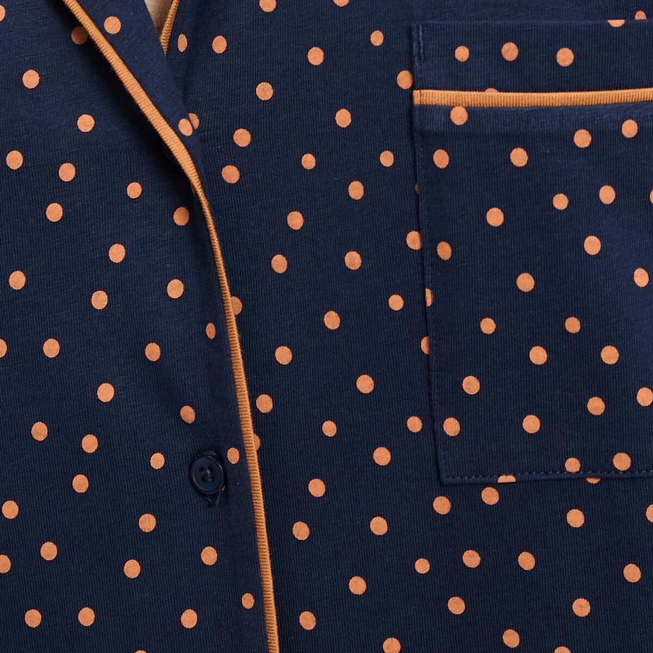 La Redoute Collections Camicia da Notte Stile Liquette a Pois  