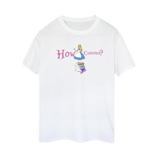 Disney  Tshirt ALICE IN WONDERLAND HOW CURIOUS 