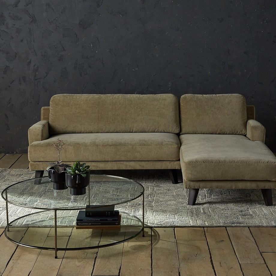 AM.PM Table basse ronde verre trempé  