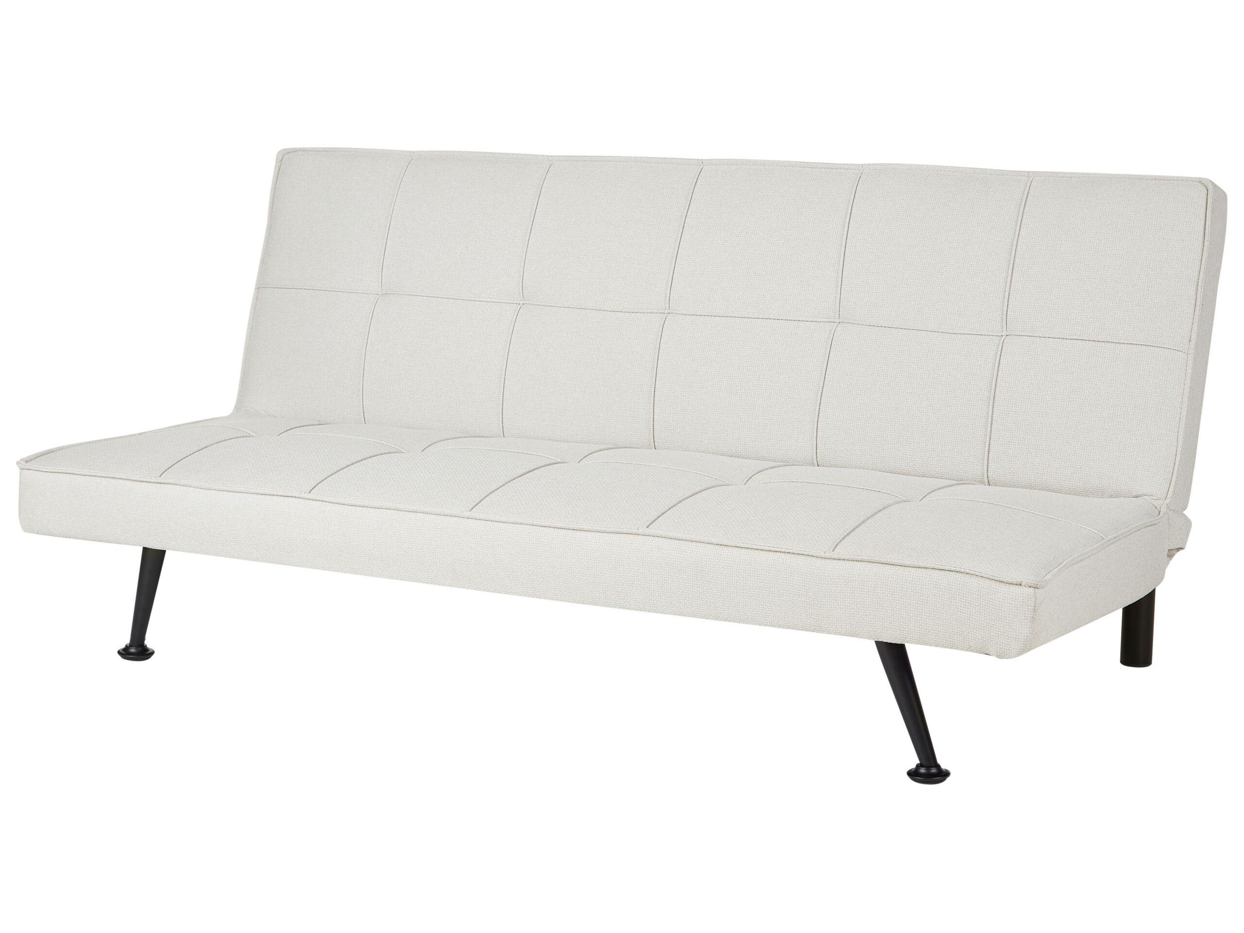 Beliani Schlafsofa aus Polyester Retro HASLE  