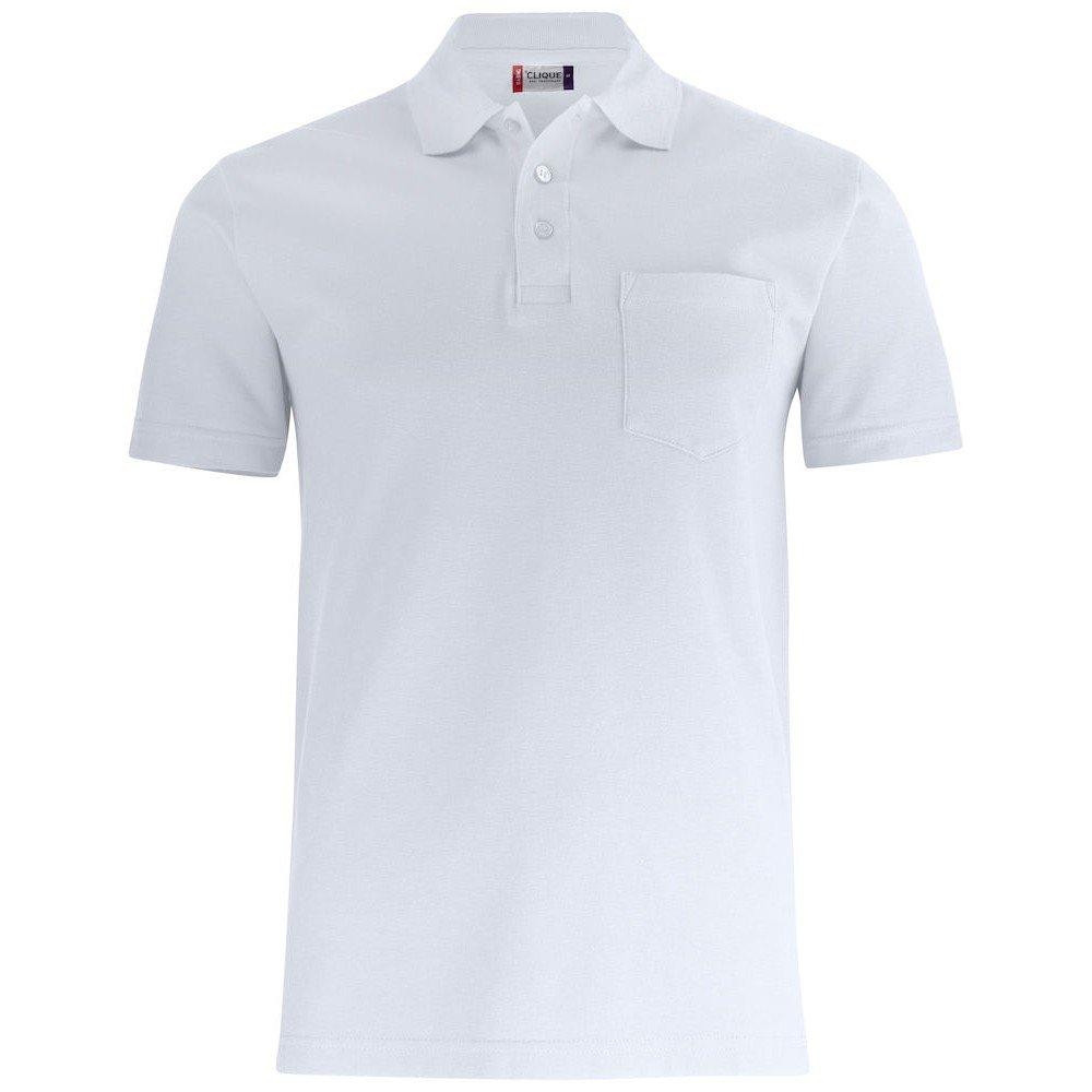 Image of Basic Poloshirt Damen Weiss S