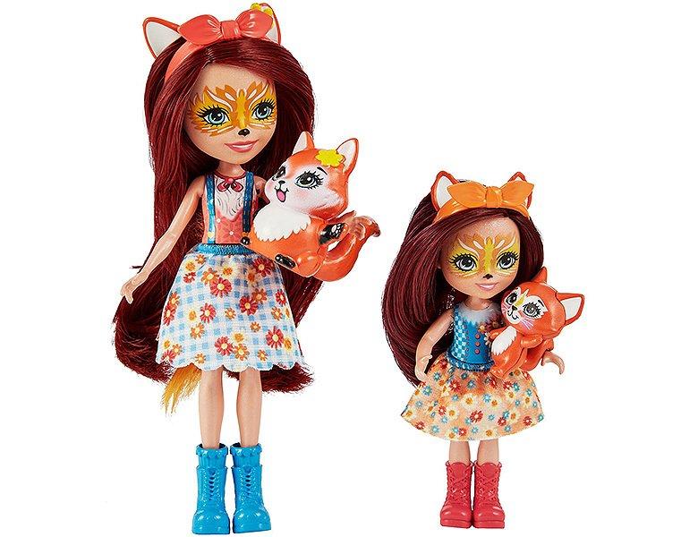 Image of Felicity Fox Puppe & kleine Schwester