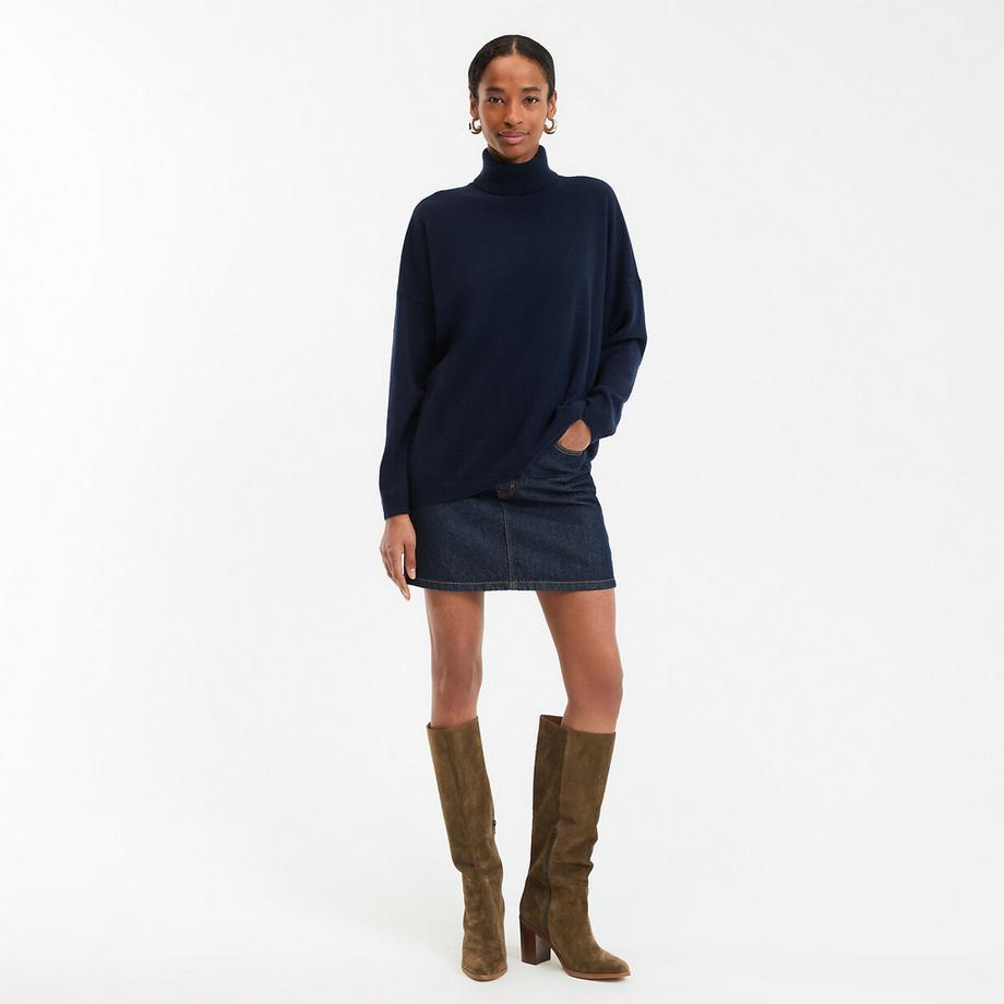 La Redoute Collections Rollkragen Pullover Feiner Kaschmir Strick  