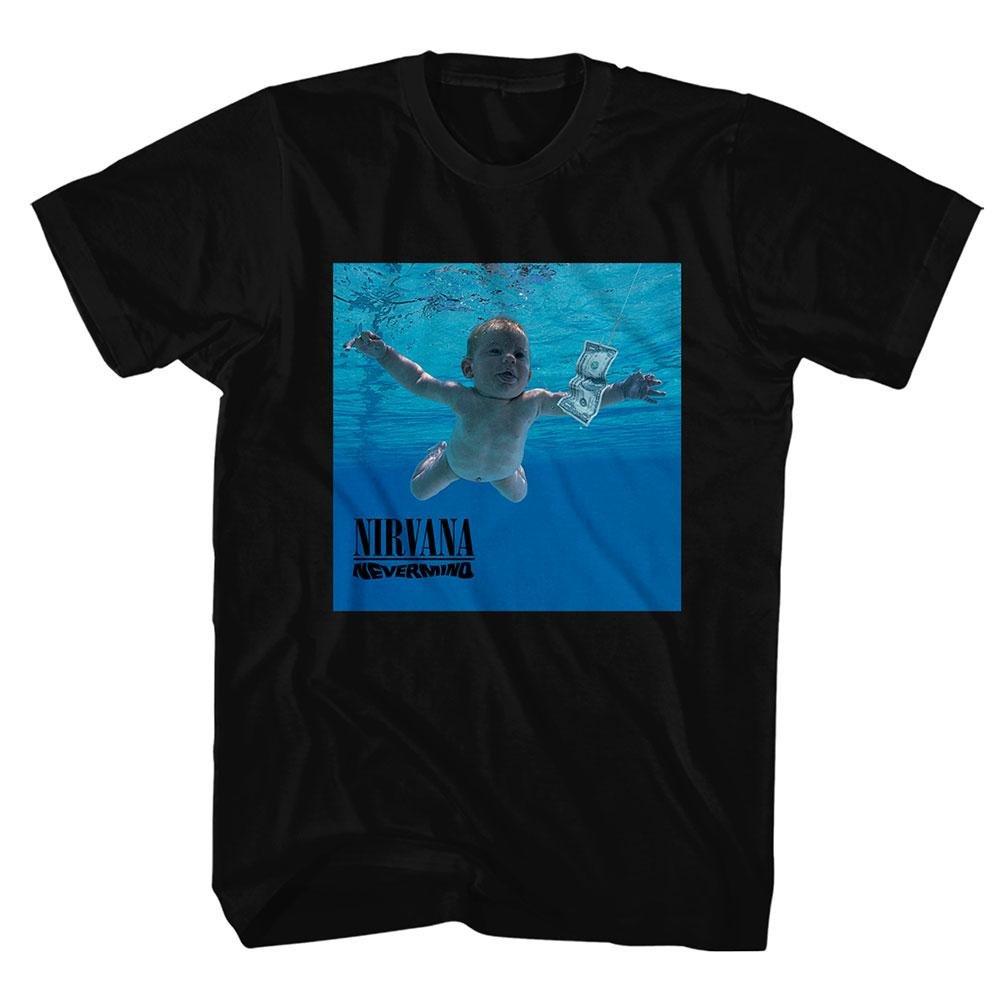 Image of Nevermind Tshirt Damen Schwarz M