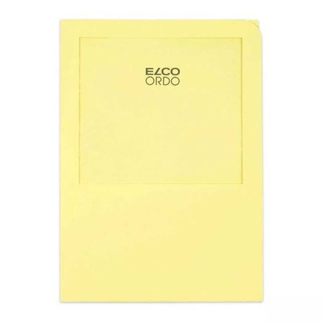 elco – Organisationsmappen Ordo A4 29464.71 gelb 100 Stück, One Size
