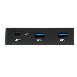 Targus  DOCK412EUZ Notebook-Dockingstation & Portreplikator Kabelgebunden USB 3.2 Gen 1 (3.1 Gen 1) Type-C Schwarz 