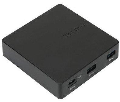 Targus  DOCK412EUZ Notebook-Dockingstation & Portreplikator Kabelgebunden USB 3.2 Gen 1 (3.1 Gen 1) Type-C Schwarz 