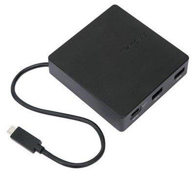 Targus  DOCK412EUZ Notebook-Dockingstation & Portreplikator Kabelgebunden USB 3.2 Gen 1 (3.1 Gen 1) Type-C Schwarz 