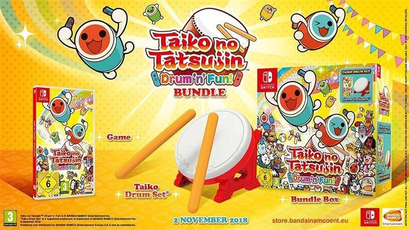 NAMCO BANDAI  Taiko no Tatsujin: Drum'n Fun  - Collectors Edition 