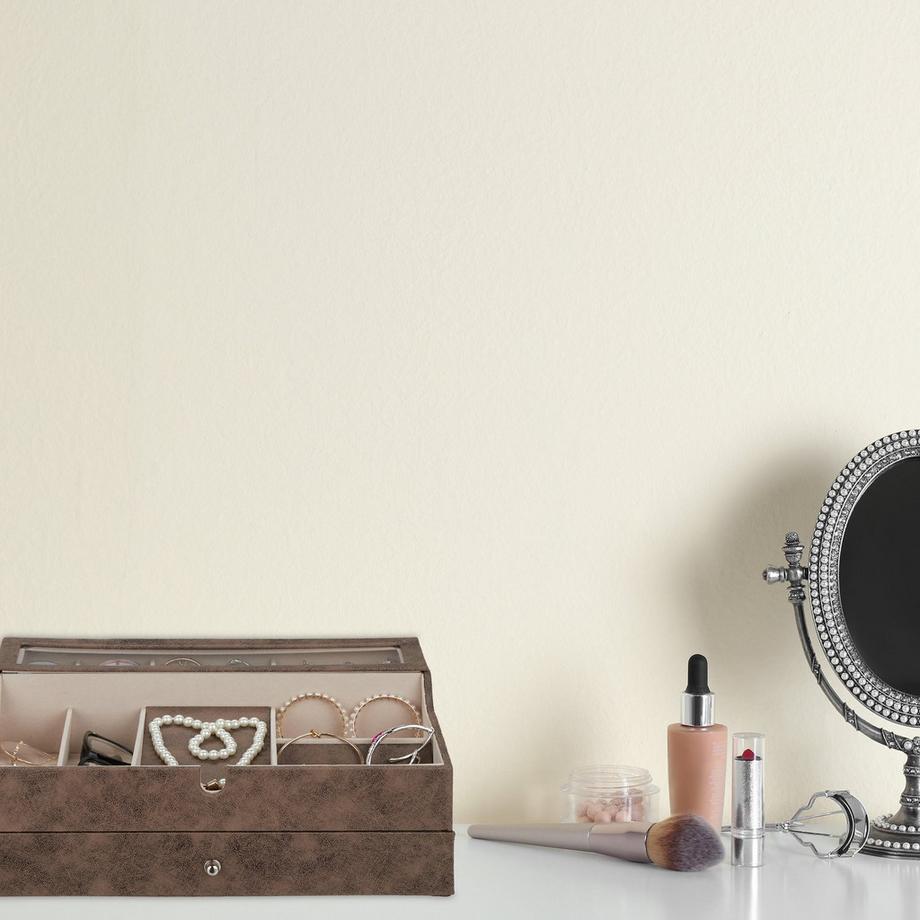 Northix  Schmuckschatulle in Lederoptik 