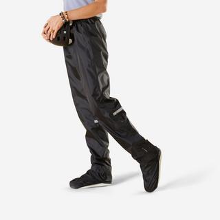 BTWIN  Surpantalon homme imperméable vélo polyester 