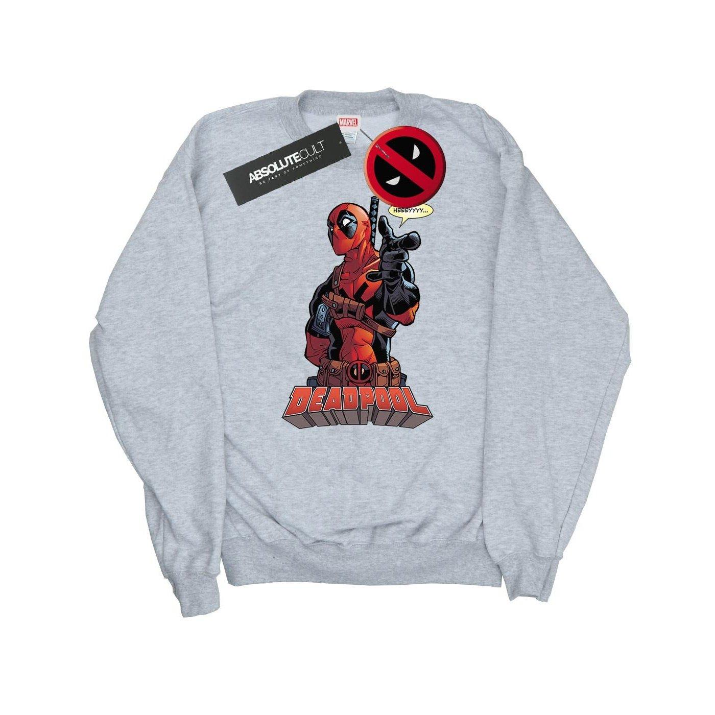 Image of Hey You Sweatshirt Herren Grau S
