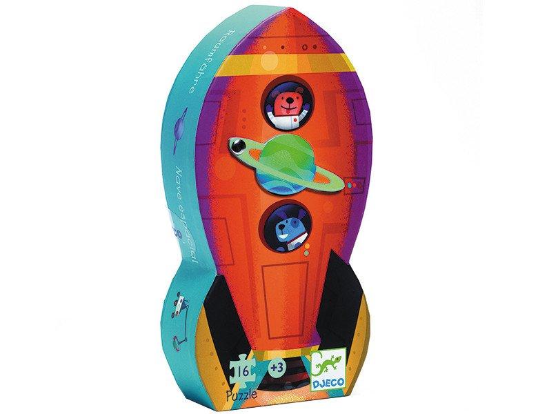 Image of Puzzel Raket (16 stukjes)