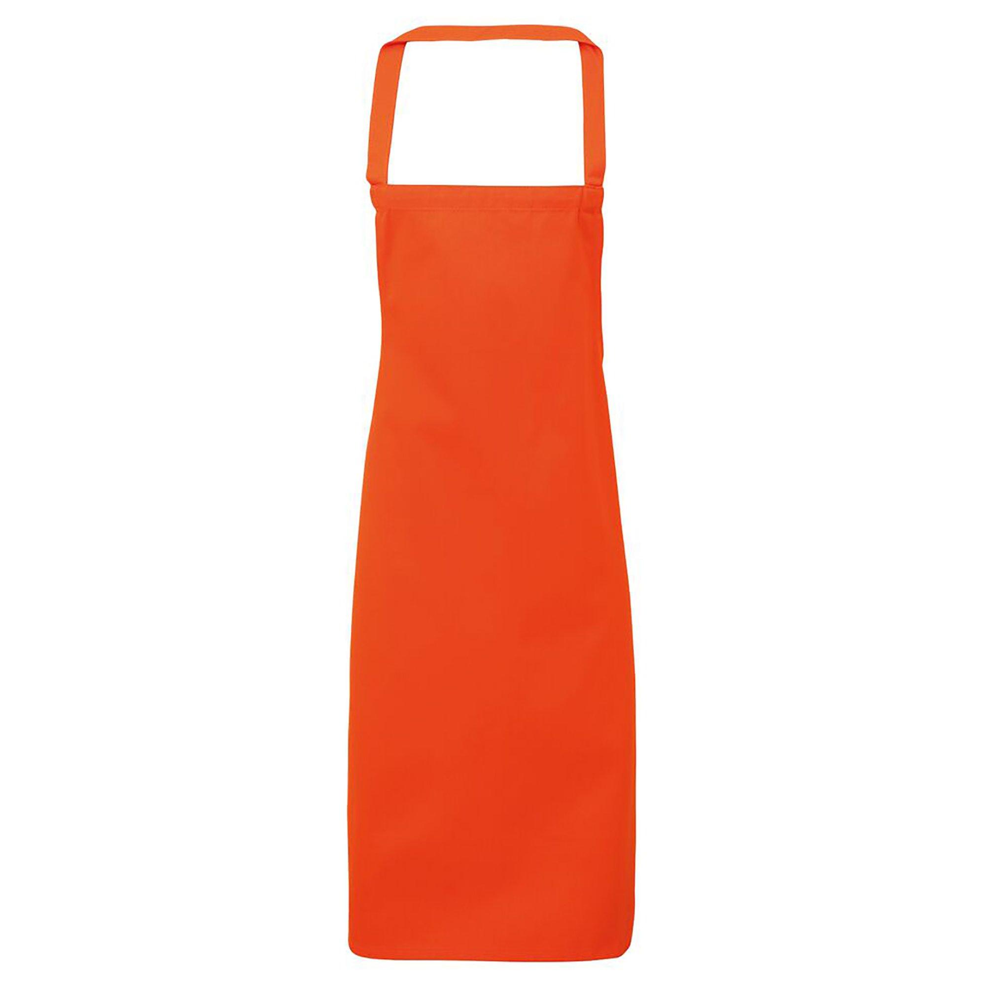 Image of Schürze Ohne Taschen (2 Stückpackung) Unisex Orange ONE SIZE