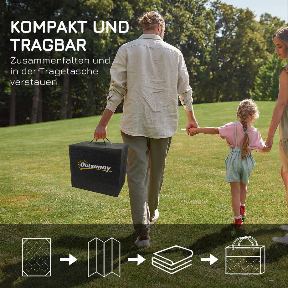 Outsunny Tapis d'extérieur  