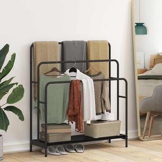 VidaXL Moderner kleiderständer holzwerkstoff  