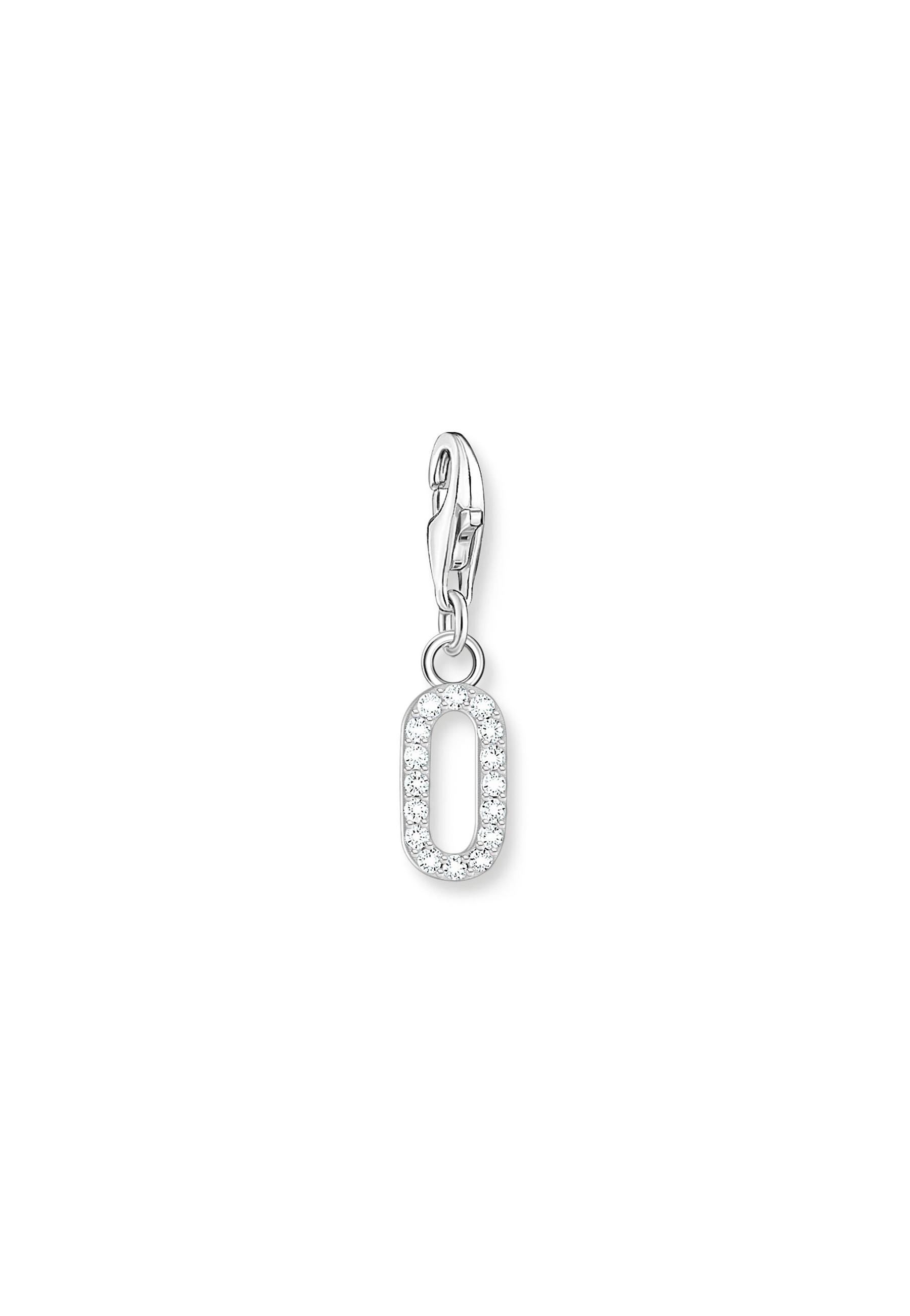 Thomas Sabo  Pendentif Charm Numéro "0" Zirconia 