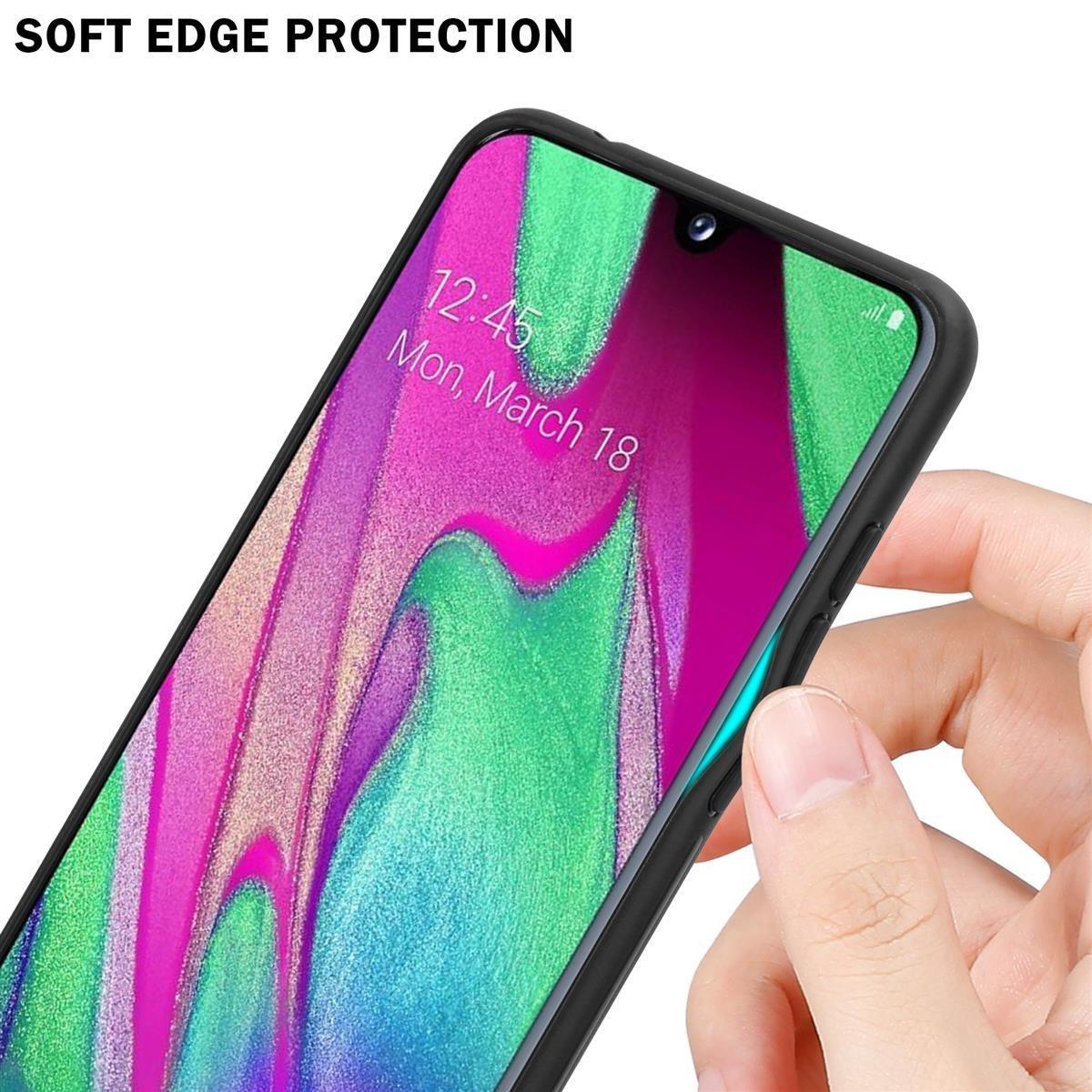 Cadorabo  Hülle für Samsung Galaxy A40 Zweifarbig 