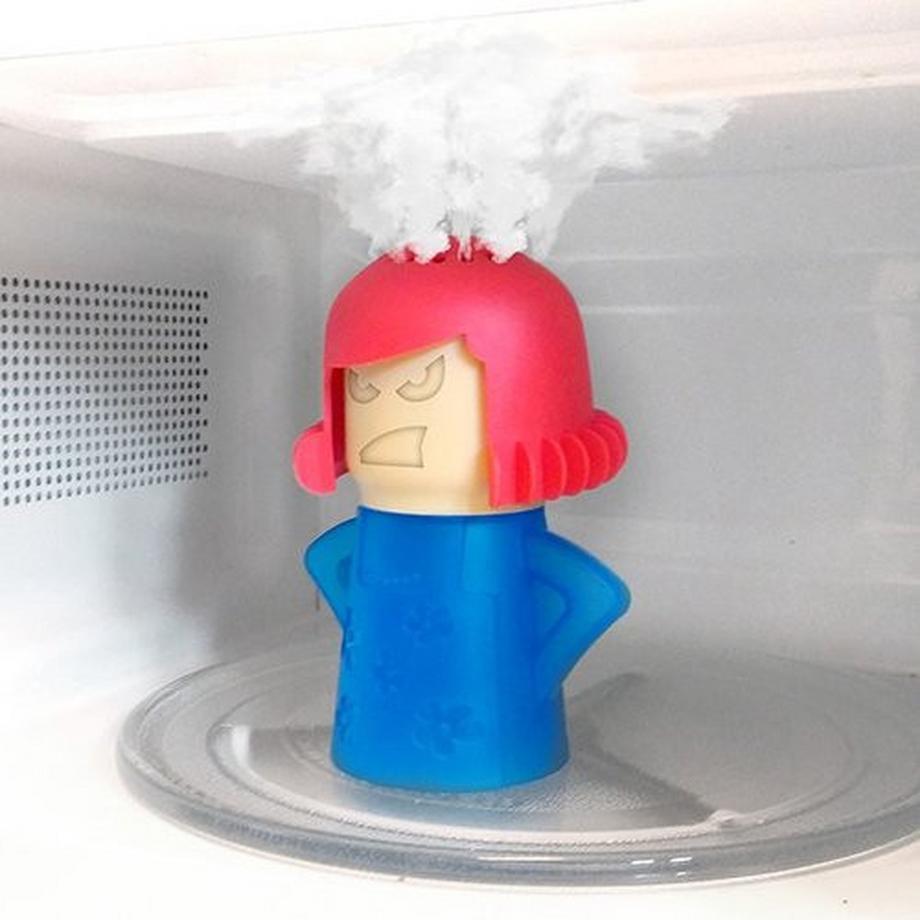 Geschenkidee  Mikrowellen-Reiniger "Fury Mama" 