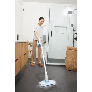 BLACK+DECKER Black + Decker Dampfreiniger 8er Set 1500W, 2 Stufen, 500ml Tank, Kabel 6m  