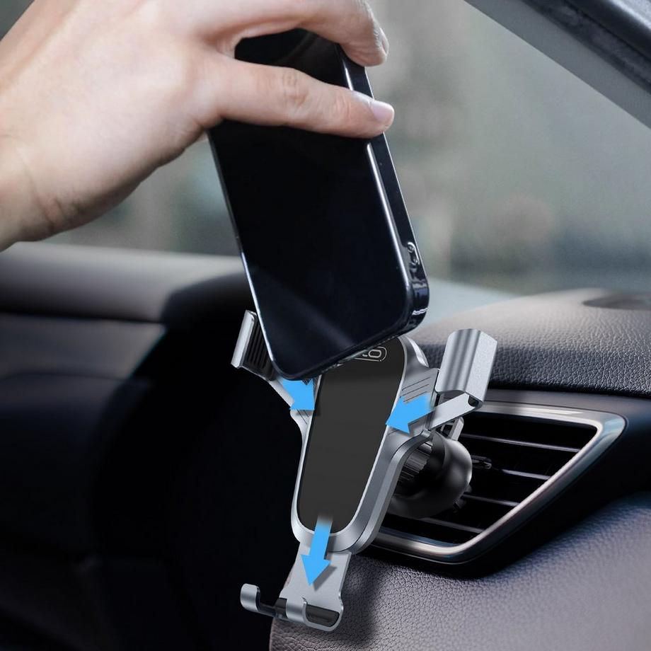 Avizar  Support voiture smartphone xo noir 