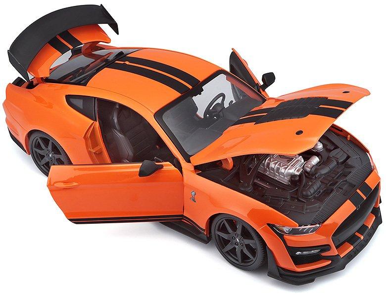 Maisto  1:18 Ford Mustang Shelby GT500 2020 Orange 