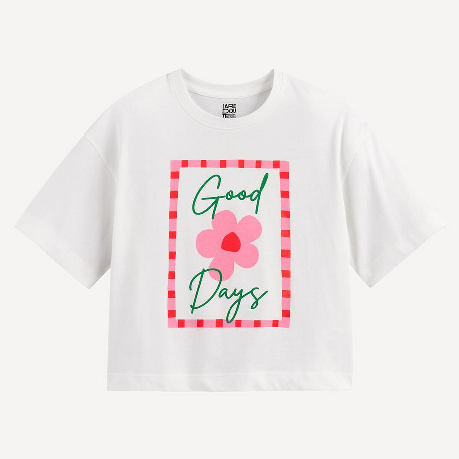 La Redoute Collections  T-shirt col rond 