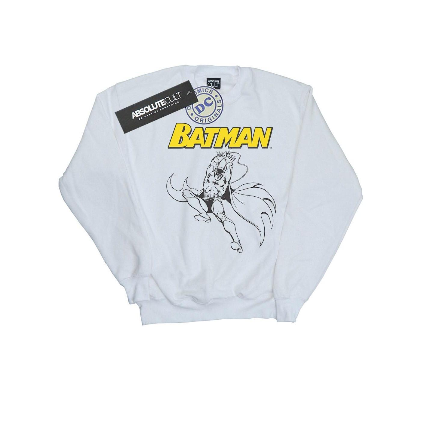 Image of Batman Jump Sweatshirt Damen Weiss XL