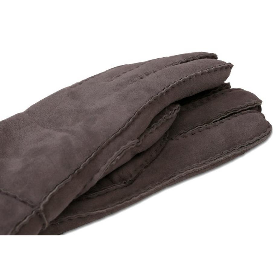 CASH-MERE.CH Gants en cuir d’agneau et en fourrure d’agneau  