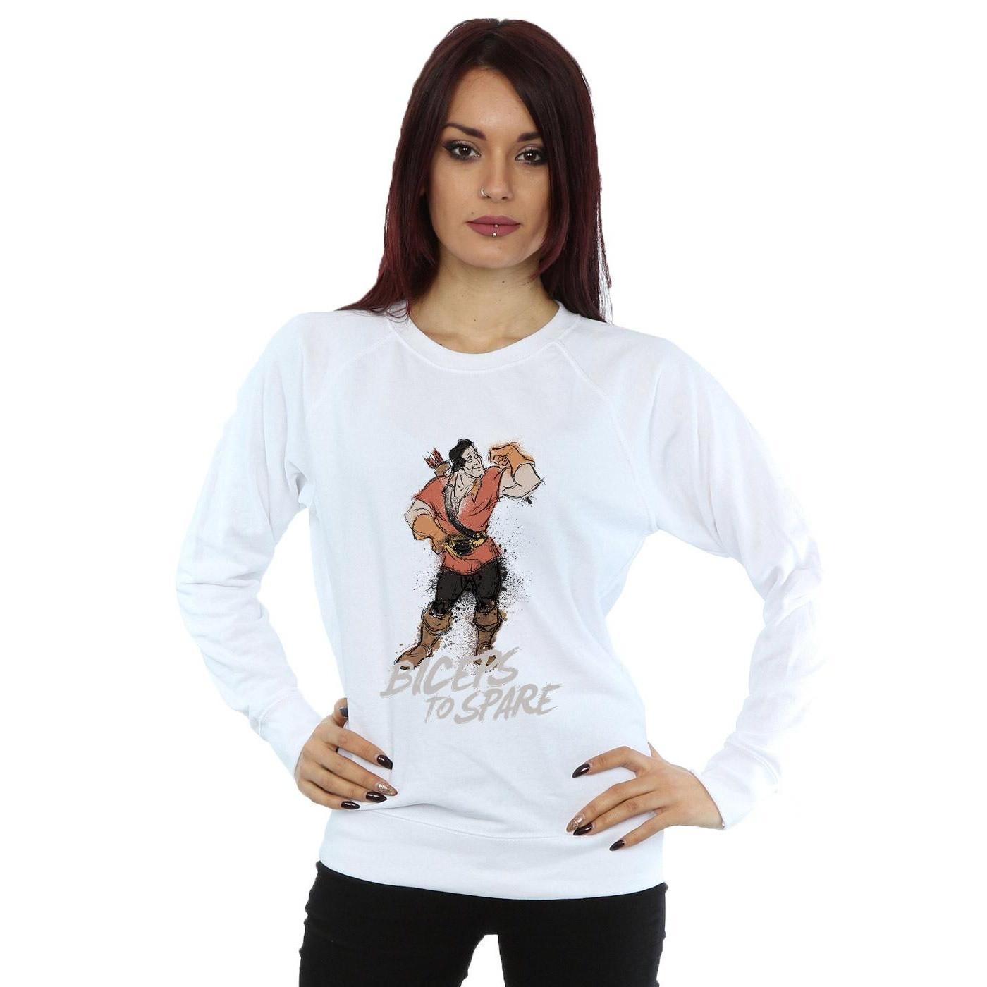 Disney  Beauty And The Beast Biceps To Spare Sweatshirt 