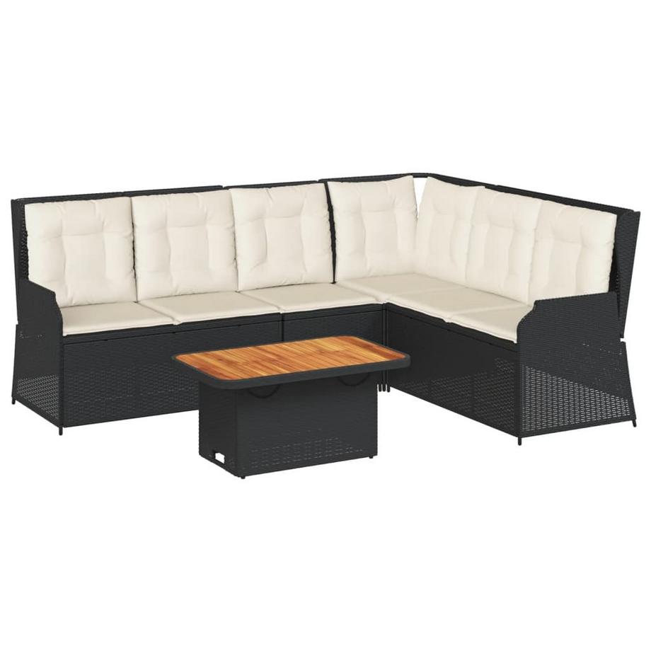 VidaXL set salotti da giardino Polirattan  