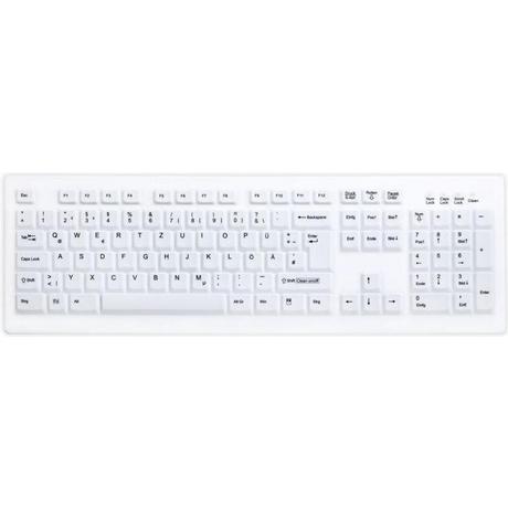 Active Key  desinfizierbare Tastatur, weiss USB 2.4Ghz, vollversiegelt IP68 