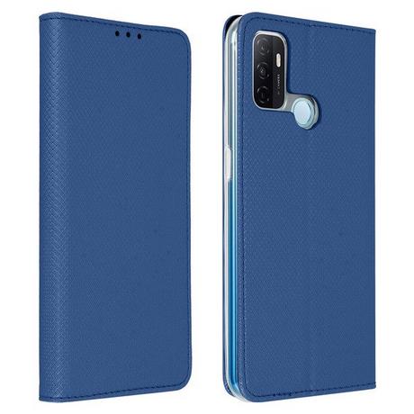 Avizar  Etui Oppo A53 / A53s Clapet Bleu Nuit 