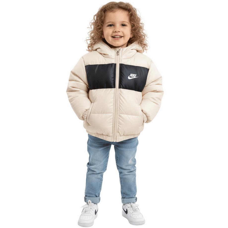 NIKE  Giacca Con Cappuccio Blocchi Di Colore Logo 