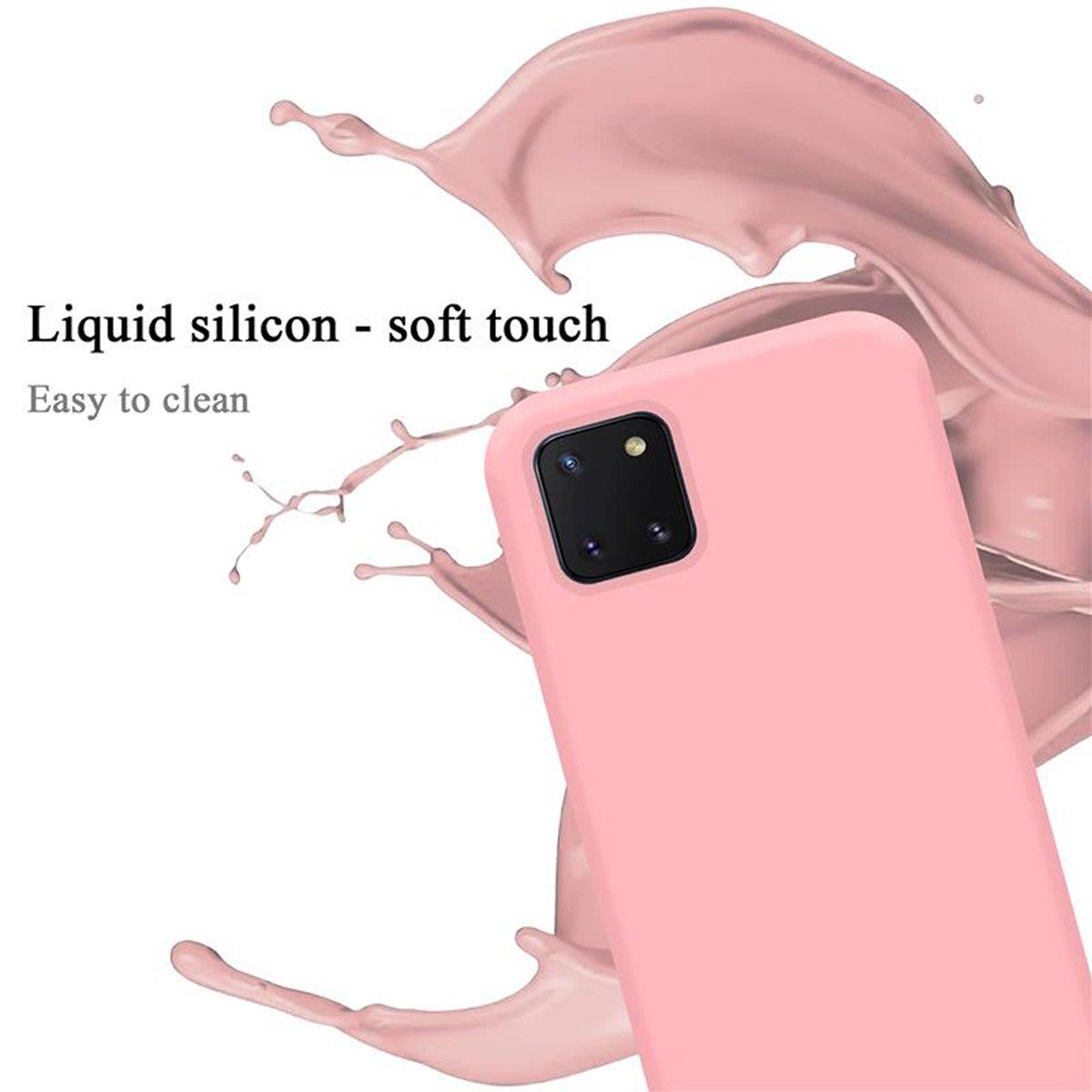 Cadorabo  Hülle für Samsung Galaxy A81  NOTE 10 LITE  M60s TPU Silikon Liquid 