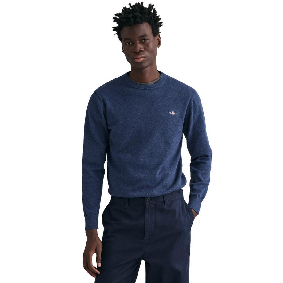 GANT Classic Cotton C-Neck Pull Tricoté  