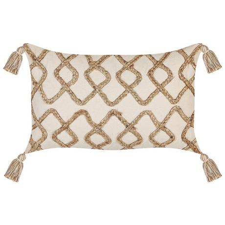 Beliani Coussin en Coton Boho INCANA  