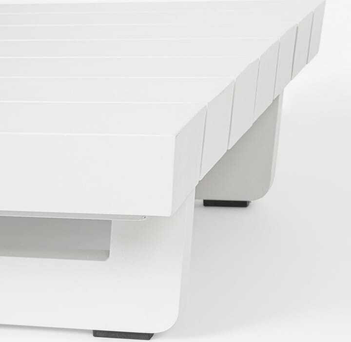 mutoni Modular table basse Infinity blanc  