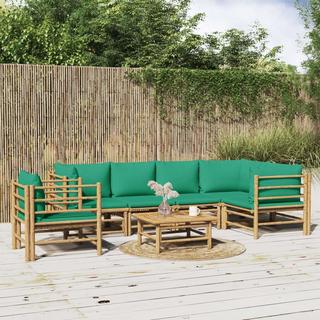 VidaXL Garten lounge set bambus  