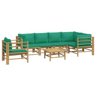 VidaXL set salotto da giardino Fibra di bambù  