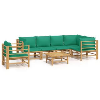 VidaXL Garten lounge set bambus  