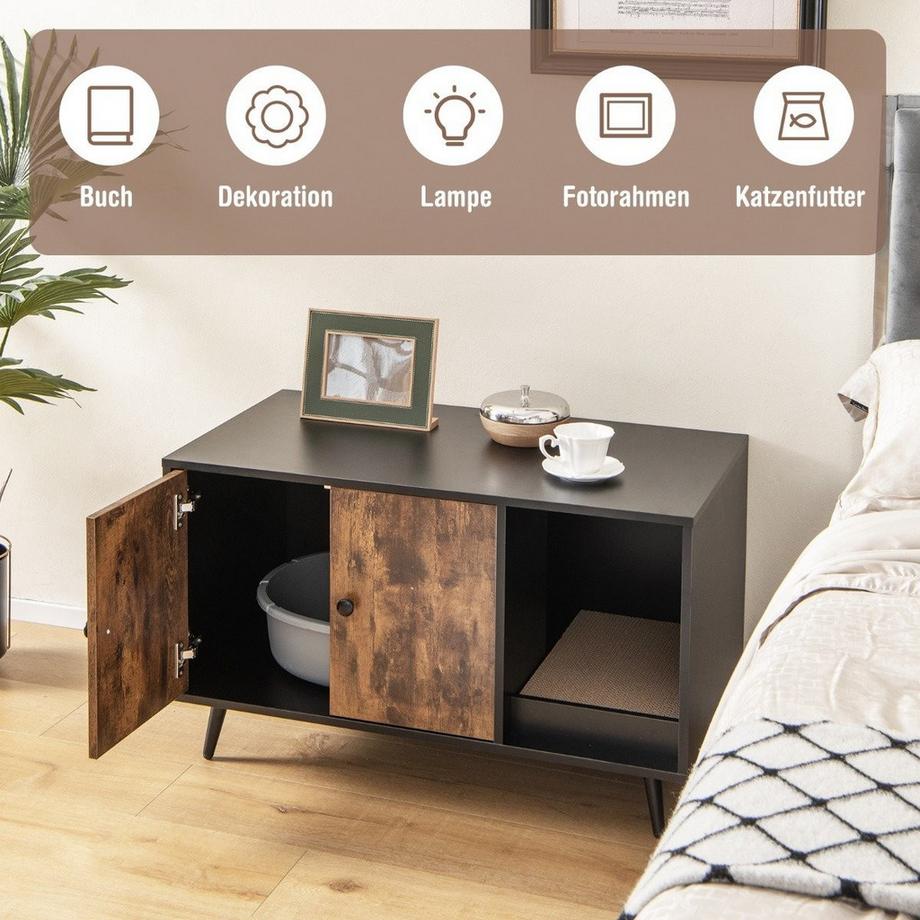 Katzentoilettenschrank