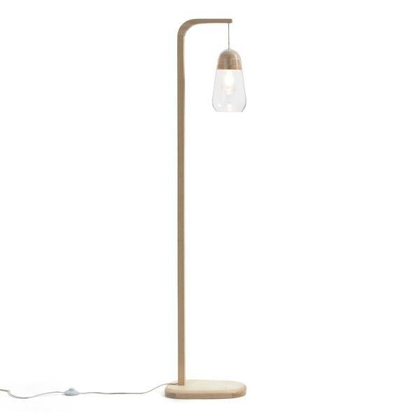 La Redoute Intérieurs Stehlampe Nasoa aus Glas und Holz  