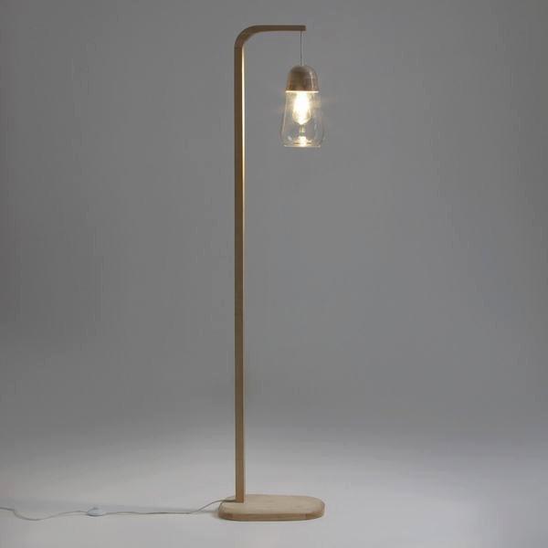 La Redoute Intérieurs Stehlampe Nasoa aus Glas und Holz  