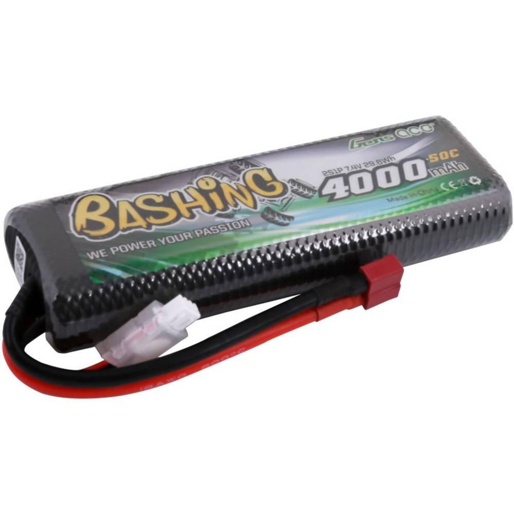 Image of 7.4 V 4000 mAh 50C LiPo-Akku T-Stecker Bashing Series