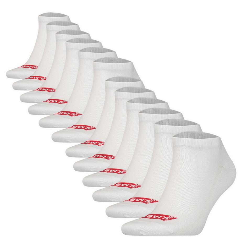 Chaussettes  Pack de 12 Confortable à porter-LEVIS LOW CUT BATWING LOGO 12P CO