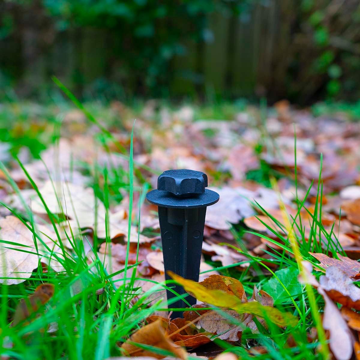 Nedis Jordspik | 2 st. | Aluminium | Svart  