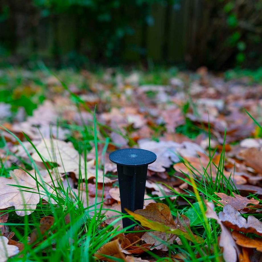 Nedis Jordspik | 2 st. | Aluminium | Svart  