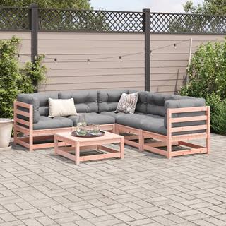 VidaXL set divano da giardino Legno di douglas  