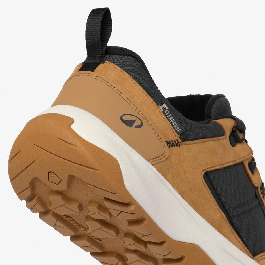 QUECHUA NH500 Pelle WP Scarpe da Trekking Impermeabili  